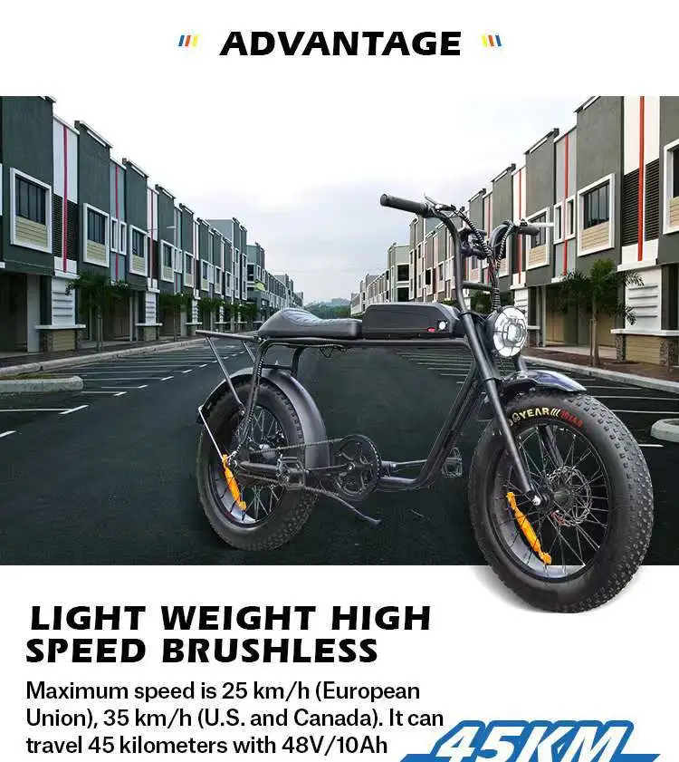 Hot Sales High Speed Electric Mountain Bike with Powerful Motor All Terrain Ebike (AOKEB002)