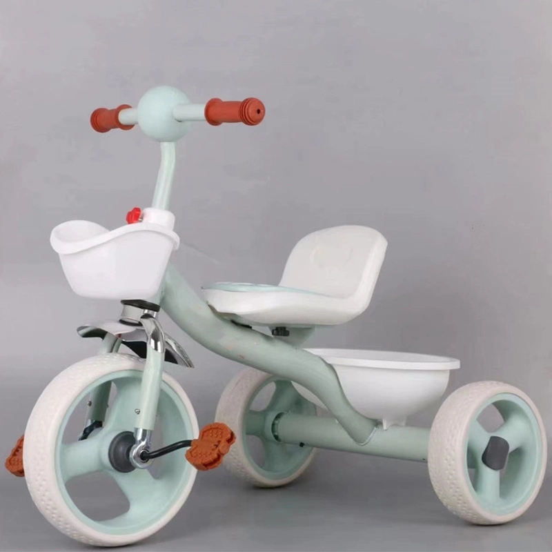 New Fashion Baby Tricycle Steel Kids Tricycle with Music/Plastic Tricycle for Kids 1-6 Years/Cheap Baby Mini Bicycles