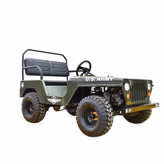 150cc Gasoline Mini UTV ATV Willys Style for Children Quad Bike