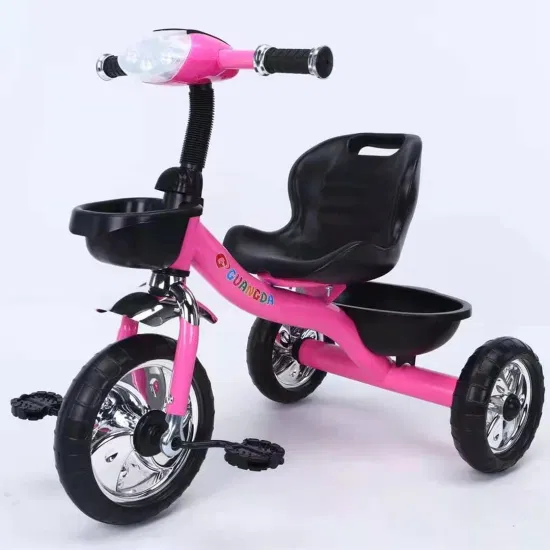 New Fashion Baby Tricycle Steel Kids Tricycle with Music/Plastic Tricycle for Kids 1