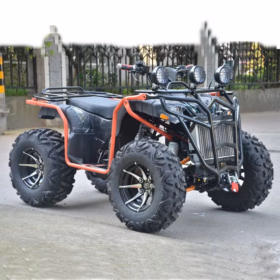 250cc Gasoline Quad ATV Shaft Drive with Big Trailer