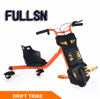 120W Trike Drift Electric Pocket Bike Mini Kids Car 3 Wheels Motorcycles