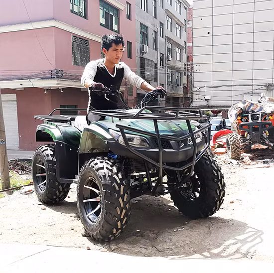 400cc 4X4 Automatic Backhoe Excavator Japanese LED 110 Lengthen and Thicken The Shock Absorber ATV