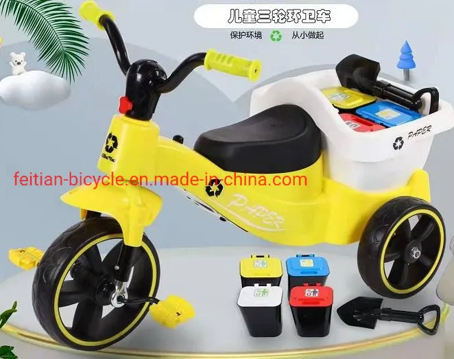 Cheap 3in1 Aluminum Baby Kids Tricycle Bike Folding Mini Tricycle for Children