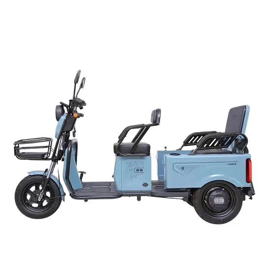 Outdoor Mini 3 Wheel Electric Bicycle Vehicle EEC Electric Scooters Cargo Electric Tricycle 