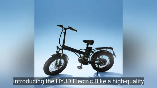 Wholesale Cheap Bicycle Prices off Road Fat Tire Folding E Bike Electric Bike Folding 20 Inch 