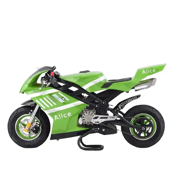 Super Mini Gasoline Pocket Dirt Bike for Kids with 49cc Engine 