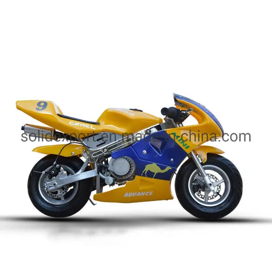 2024 Small Motorcycle Mini Sports Scooter 49cc Adult Gasoline Pocket Bike 
