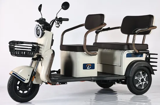 300cc Tricycle Portable Mini Car Electric Handicap Scooter Bike Adult Three Wheeler Rickshaw Tricycle for Cargo Passenger with Cabin 