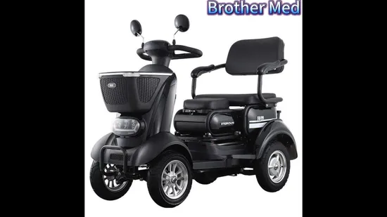 Model 4 Wheel Electric Fold Mobility Scooter Motorized Scooter Handicap Scooter for Elderly People 