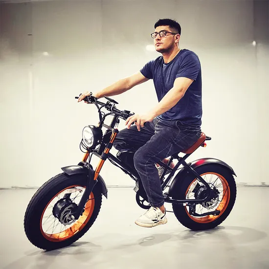 New Tech 4000W 52V 20ah Fast Electric Dirt Bike Suspension Dual Motor E